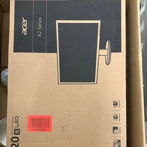 Acer K2 Series Monitor Packaging in Brown and Black